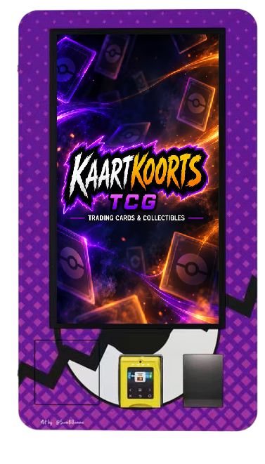 KaartKoorts wandmodel vendingmachine