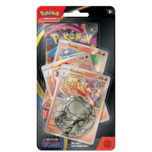 Pokémon Phantasmal Flames Premium Checklane Blister — Blaziken (ENG)